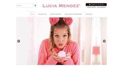 Desktop Screenshot of luciamendez.com.ar